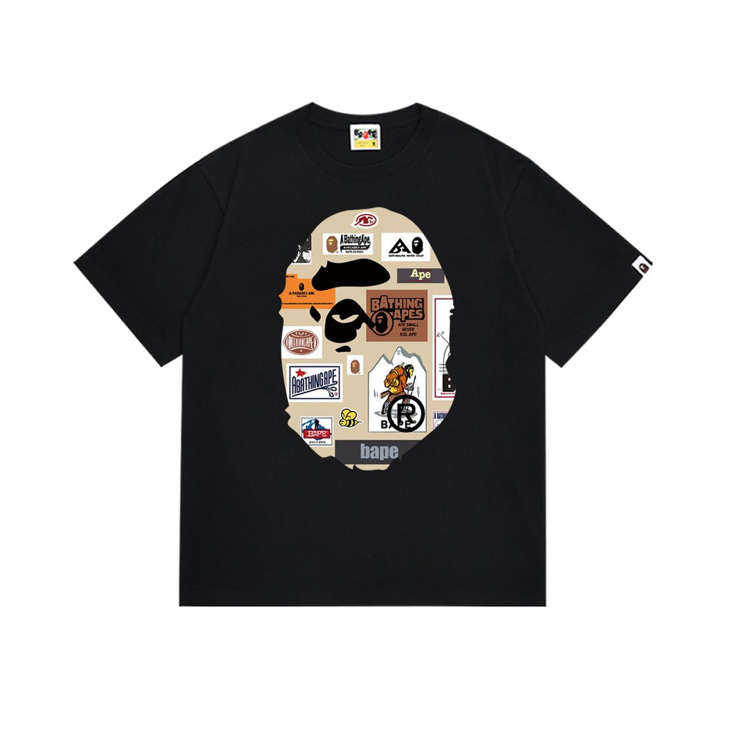 BAPE Ape Head Short-Sleeve Graphic T-Shirt ¡ª front