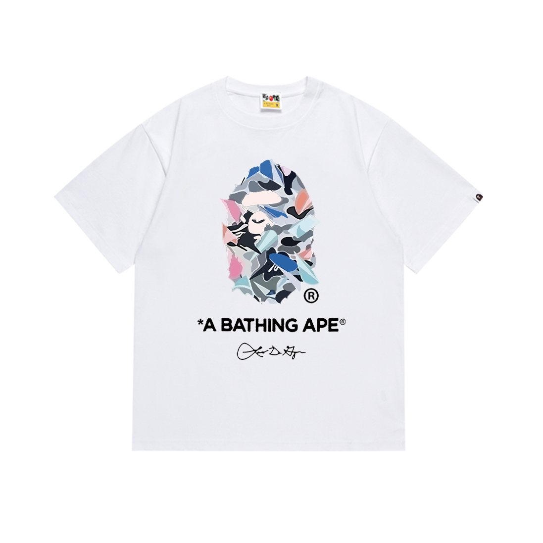 BAPE Camo Ape Head Graphic T-Shirt ¡ª front