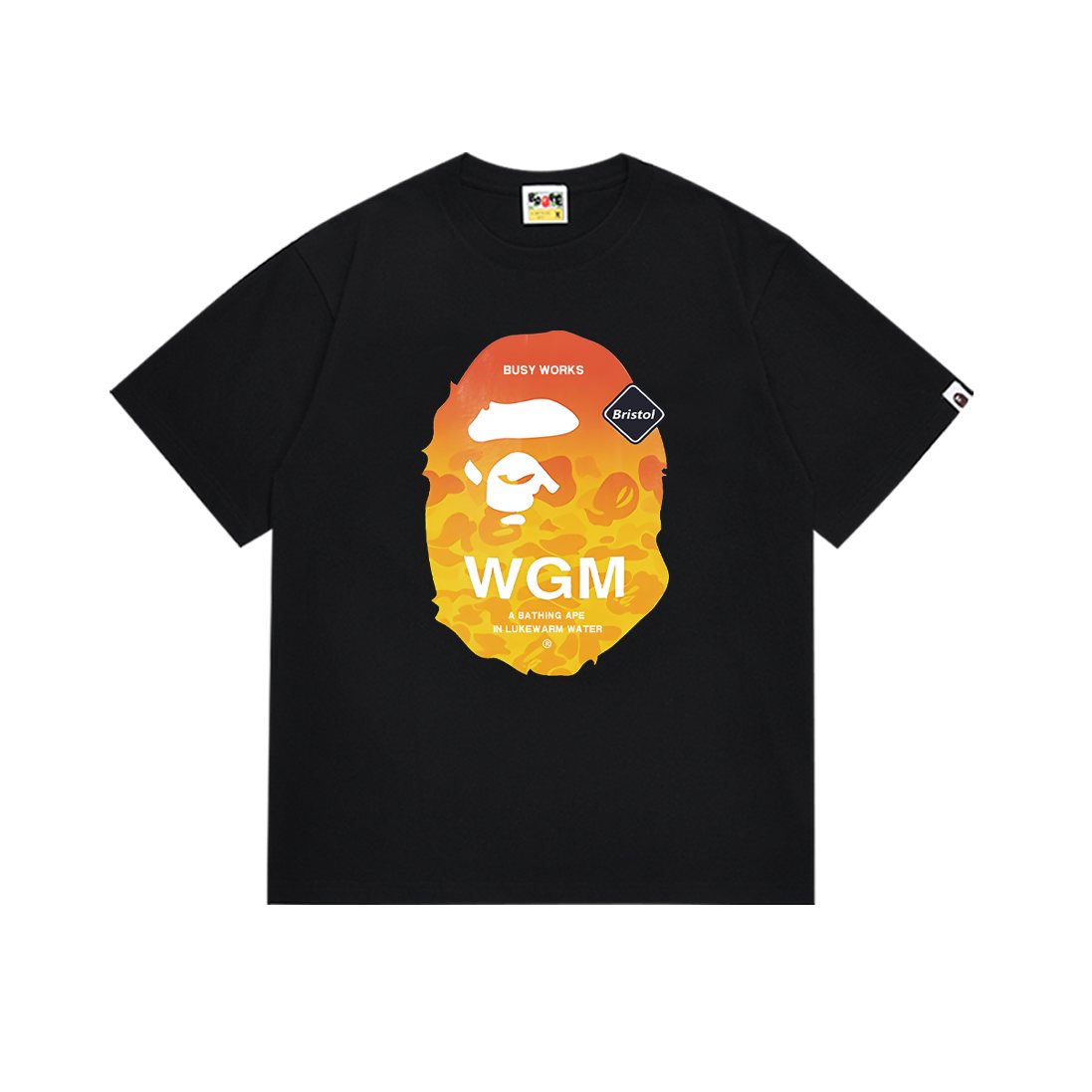 BAPE Ape Head Graphic Short-Sleeve T-Shirt ¡ª front