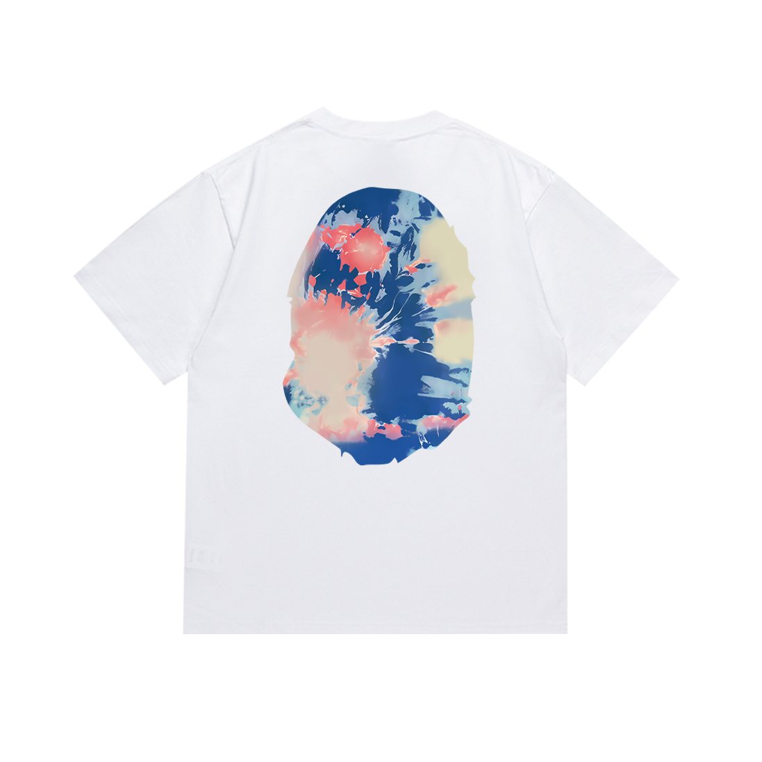 BAPE Ape Head Tie-Dye Graphic T-Shirt ¡ª back