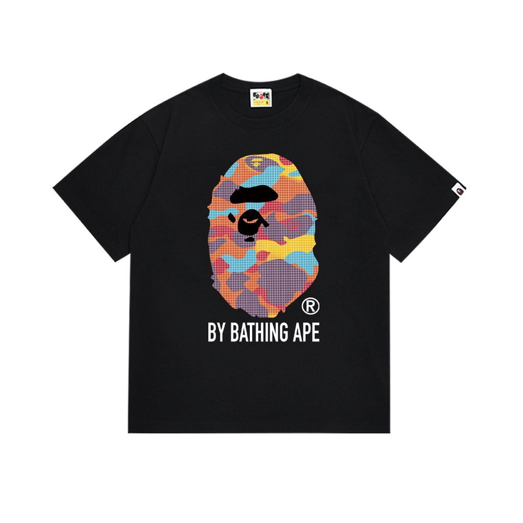 BAPE Ape-Head Graphic Short-Sleeve T-Shirt ¡ª front