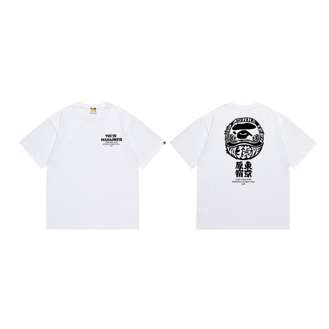 BAPE Daruma Graphic Short-Sleeve T-Shirt ¡ª front