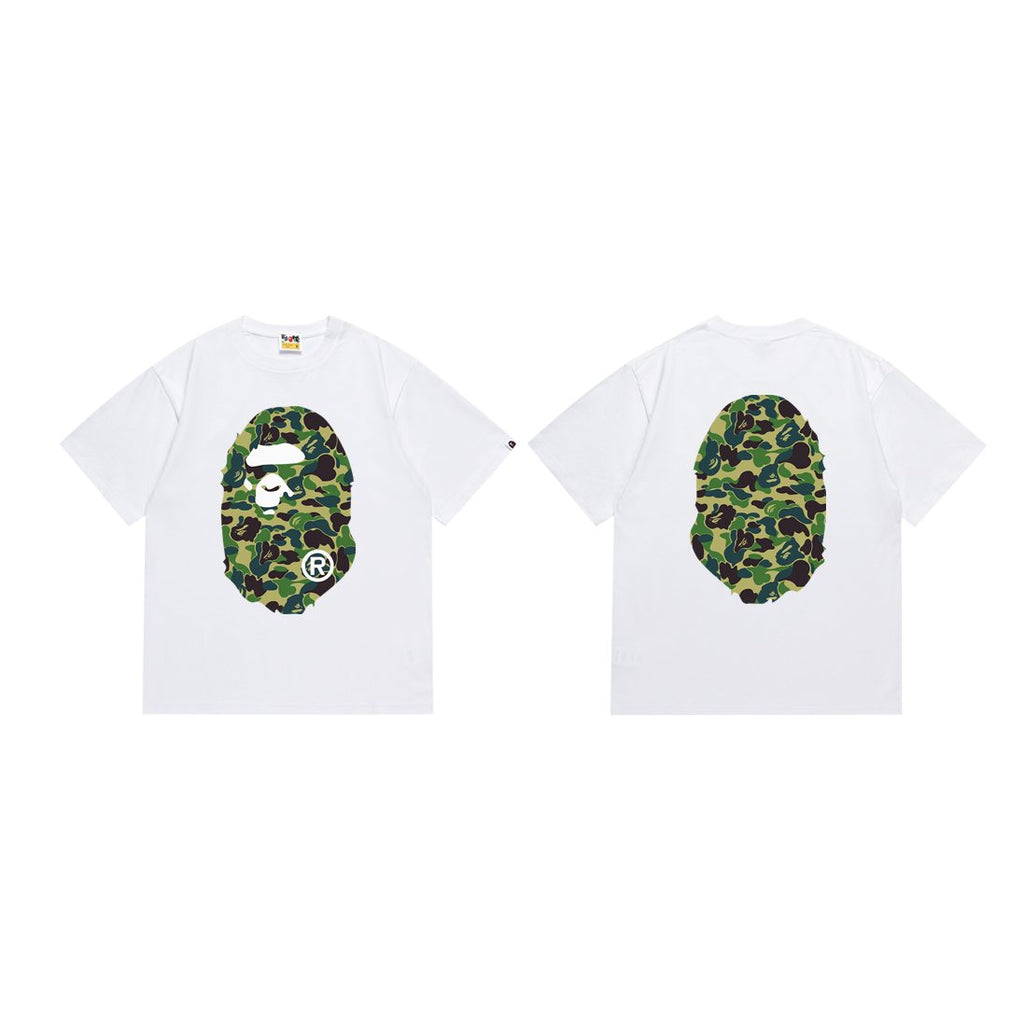 BAPE Camouflage Ape-Head Graphic Short-Sleeve T-Shirt ¡ª comparison