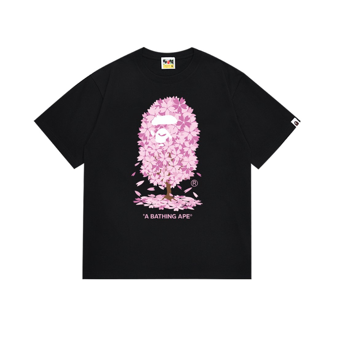 BAPE Pink Graphic Short-Sleeve T-Shirt ¡ª hero