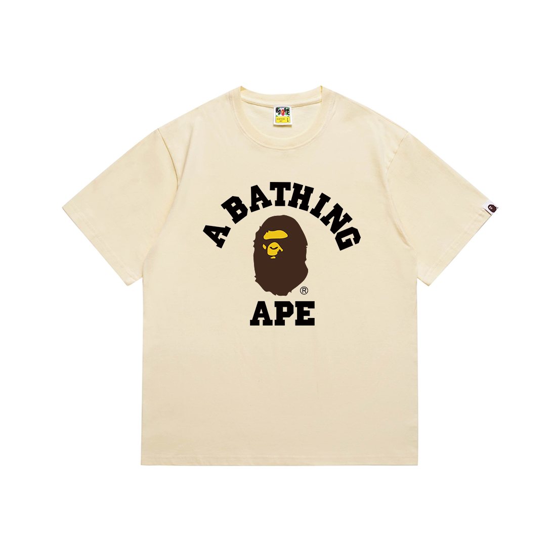BAPE Ape Head Wordmark Graphic T-Shirt ¡ª front