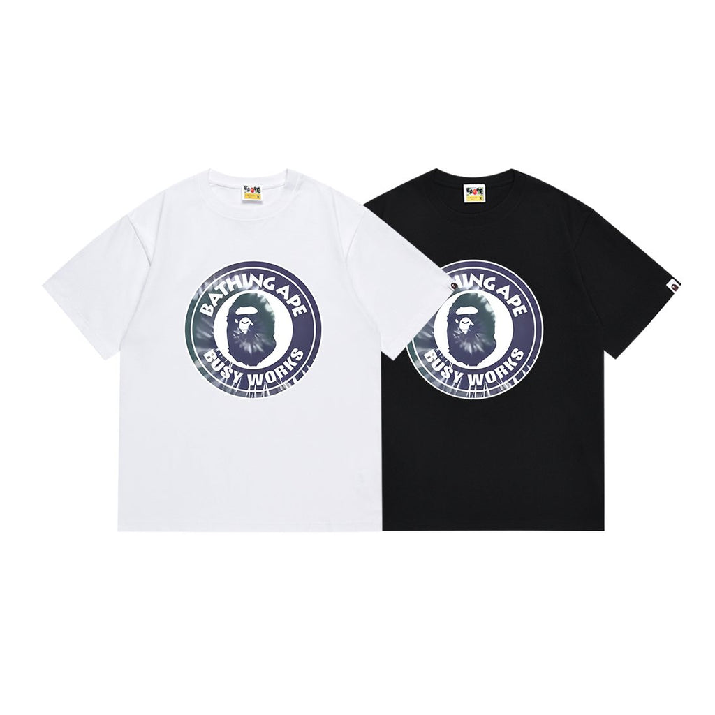 BAPE Busy Works Iridescent Circle Graphic T-Shirt ¡ª comparison