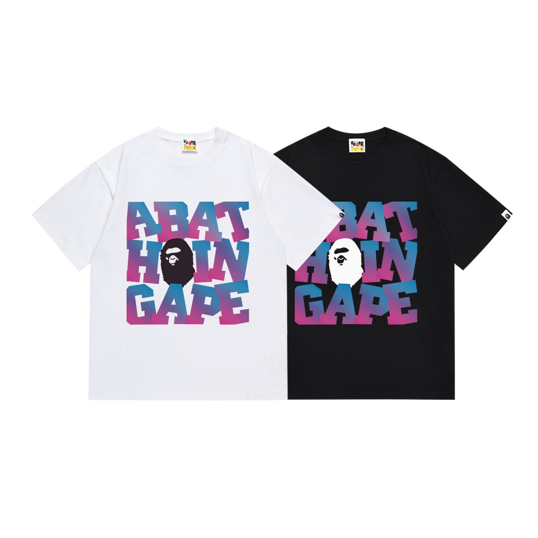 BAPE Front Graphic Short-Sleeve T-Shirt ¡ª comparison