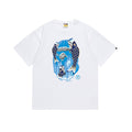 BAPE Fish Waterfall Graphic Short-Sleeve T-Shirt ¡ª hero