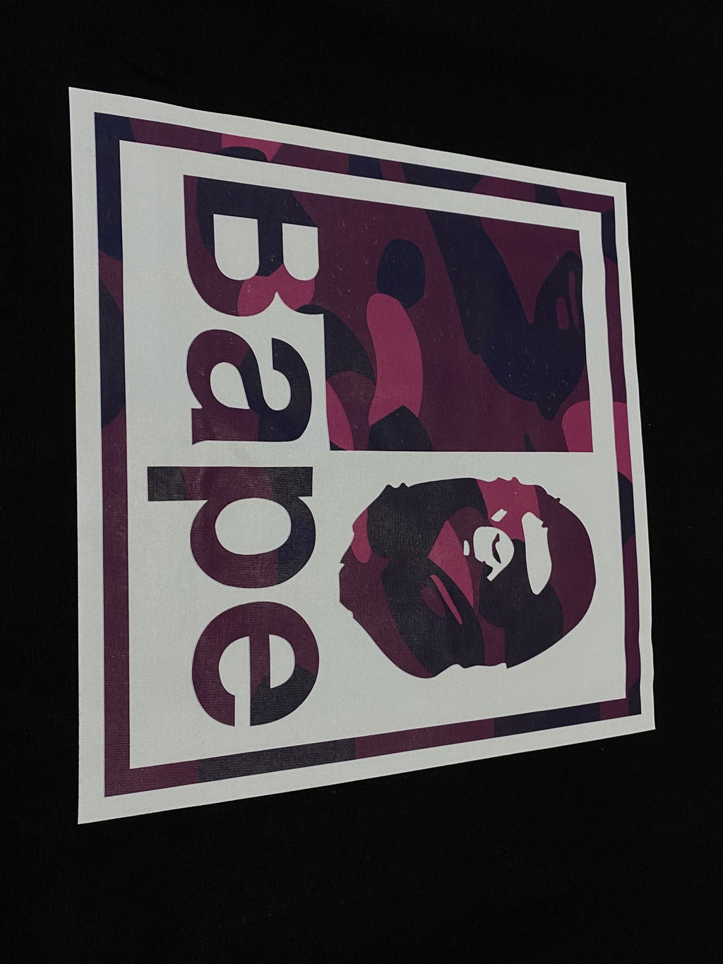 BAPE Square Front Graphic Short-Sleeve T-Shirt ¡ª detail