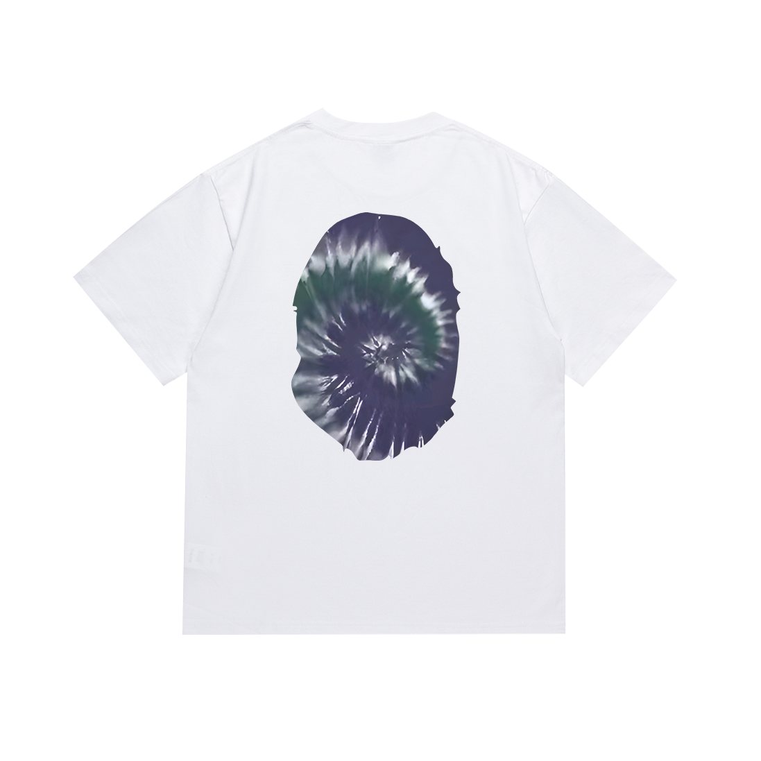 BAPE Tie-Dye Front and Back Graphic Short-Sleeve T-Shirt ¡ª back