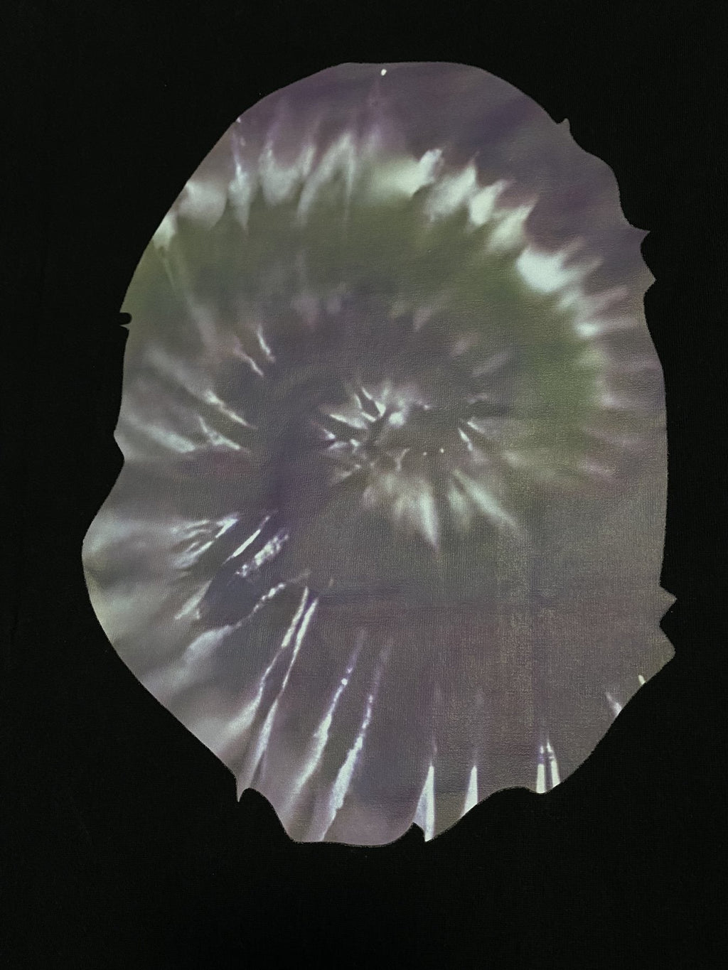 BAPE Tie-Dye Front and Back Graphic Short-Sleeve T-Shirt ¡ª detail