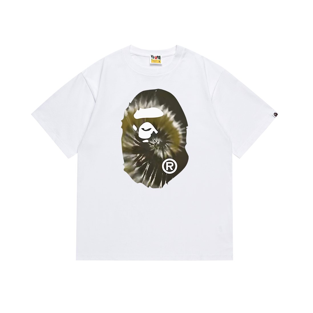 BAPE Tie-Dye Ape-Head Graphic T-Shirt ¡ª hero