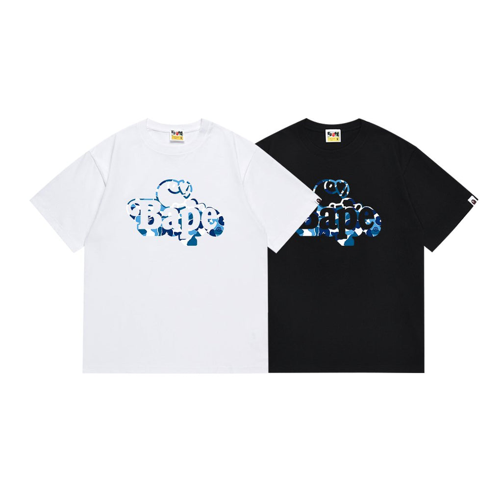 BAPE Blue Camo Graphic T-Shirt ¡ª comparison