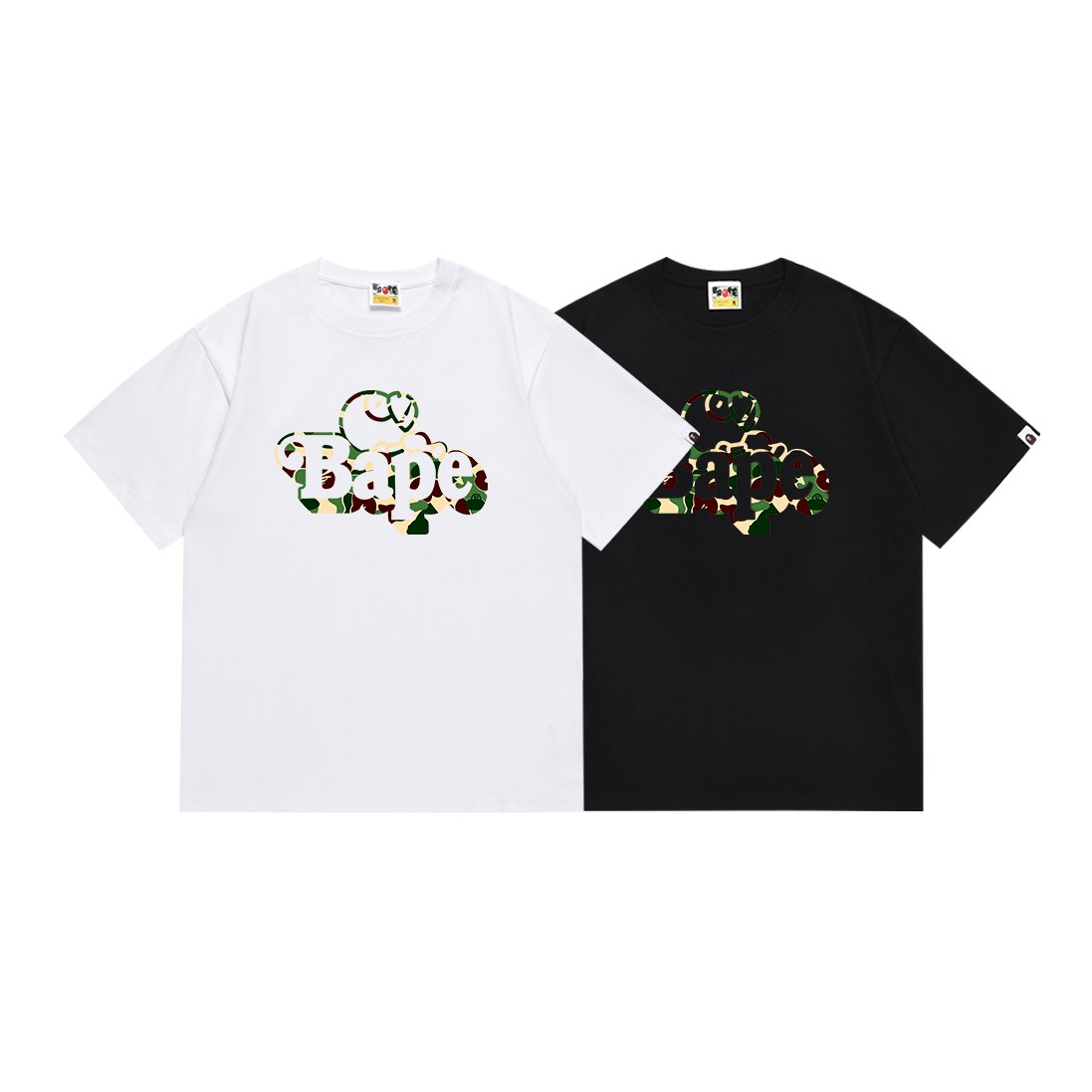 BAPE Green Camo Graphic T-Shirt ¡ª comparison