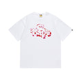 BAPE Pink Camo Graphic Short-Sleeve T-Shirt ¡ª front