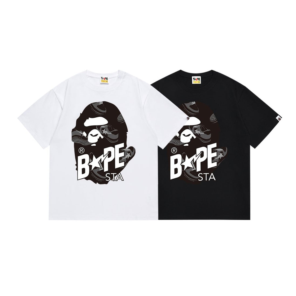 BAPE Front Graphic Short-Sleeve T-Shirt ¡ª comparison