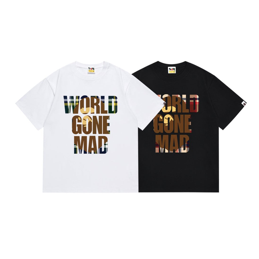 BAPE Text Graphic Short-Sleeve T-Shirt ¡ª comparison