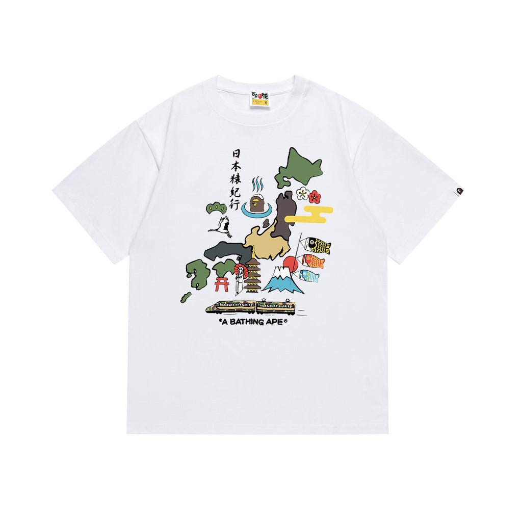 BAPE Japan Map Graphic T-Shirt ¡ª hero