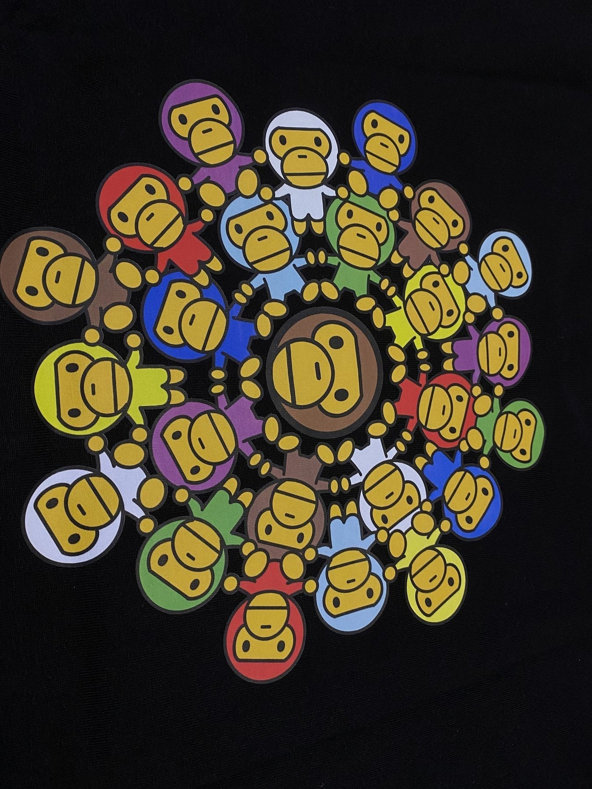 BAPE Monkey Graphic Short-Sleeve T-Shirt ¡ª detail