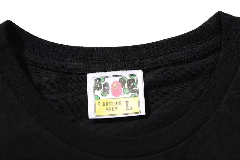BAPE Face Graphic Short-Sleeve T-Shirt ¡ª neck_label