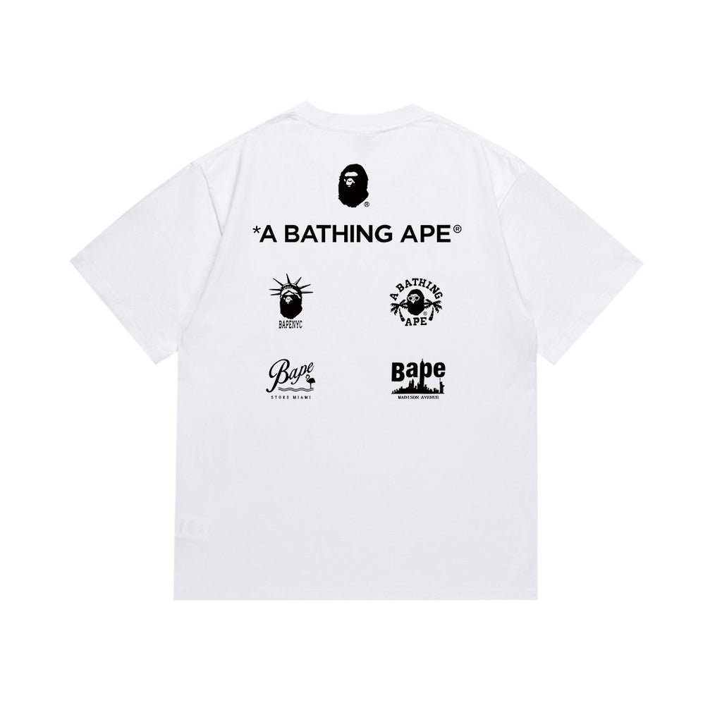BAPE Front & Back Graphic T-Shirt ¡ª back