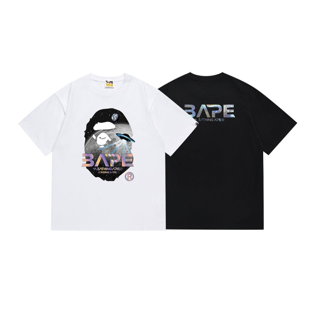 BAPE Space Ape Graphic Short-Sleeve T-Shirt ¡ª comparison