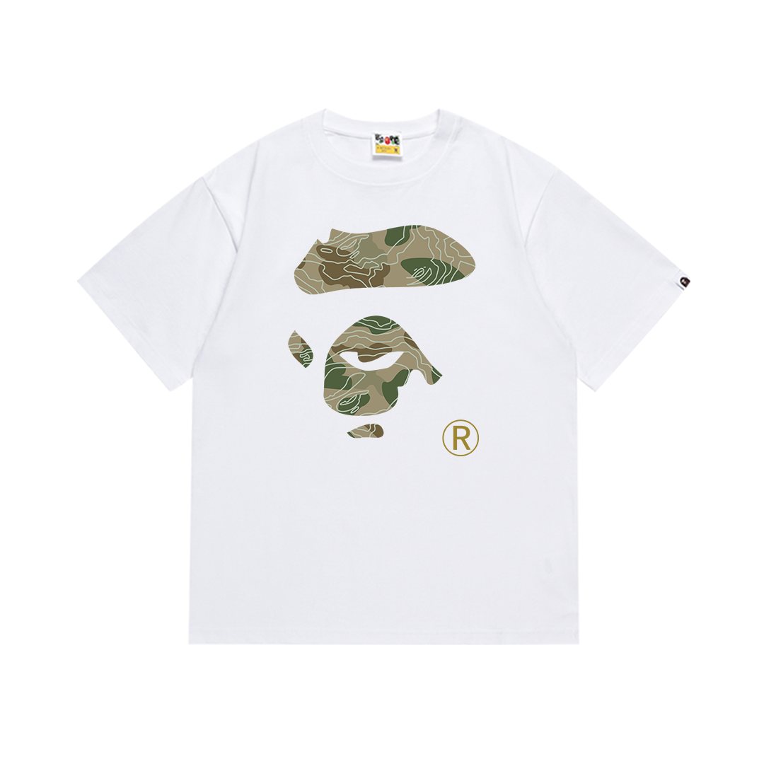 BAPE Camo Ape Face Graphic T-Shirt ¡ª hero