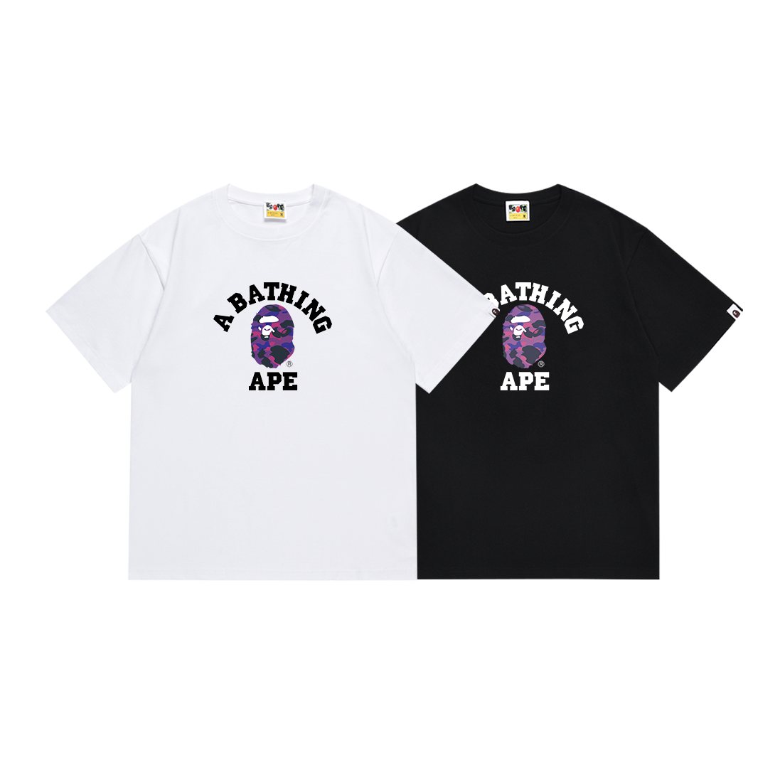 BAPE Front Graphic Short-Sleeve T-Shirt ¡ª comparison