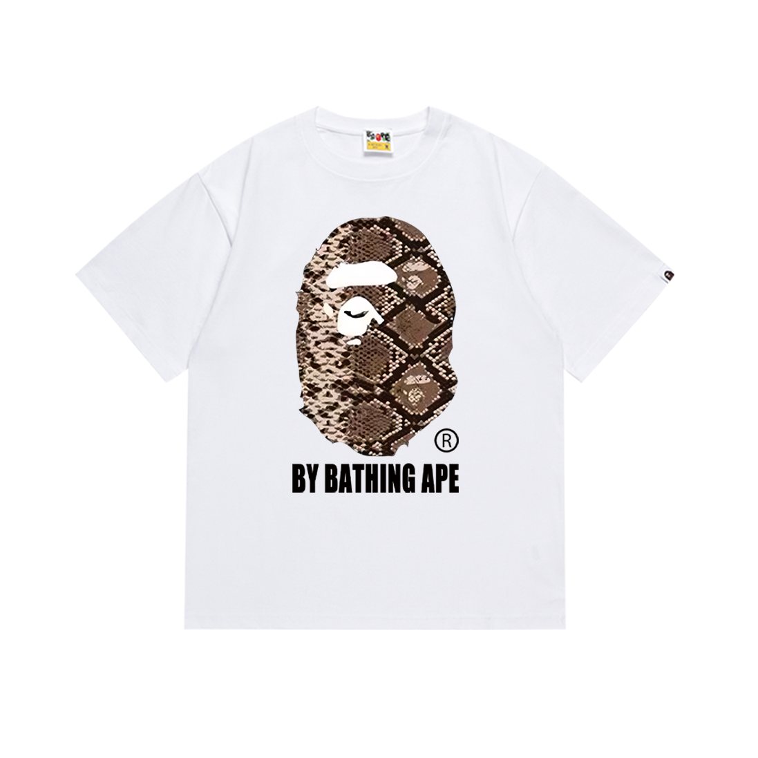 BAPE Snake-Camo Ape Head Graphic T-Shirt ¡ª hero