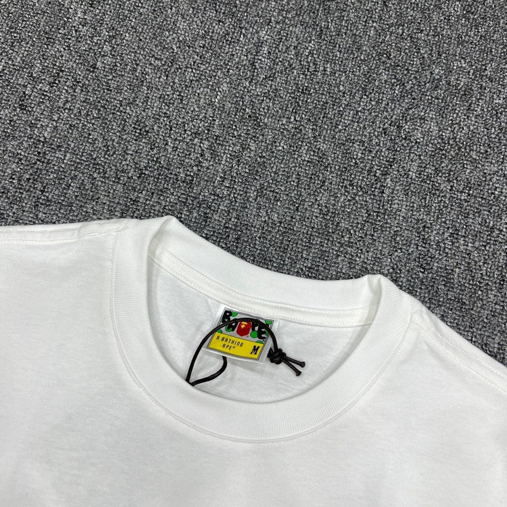 BAPE Green Camo Face Graphic T-Shirt ¡ª neck_label