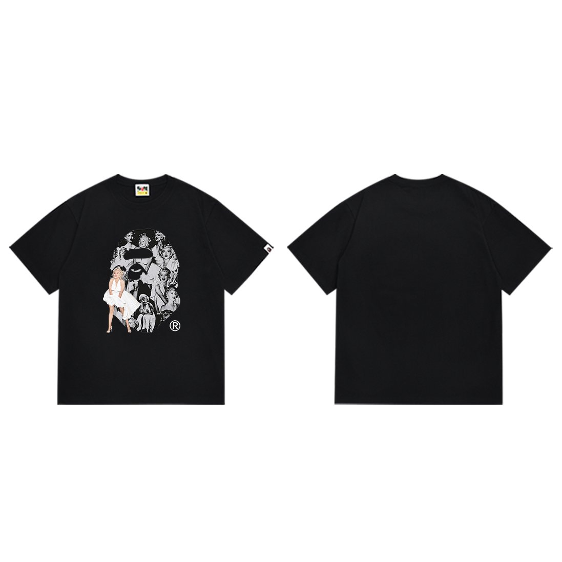 BAPE Collage Graphic Short-Sleeve T-Shirt ¡ª front