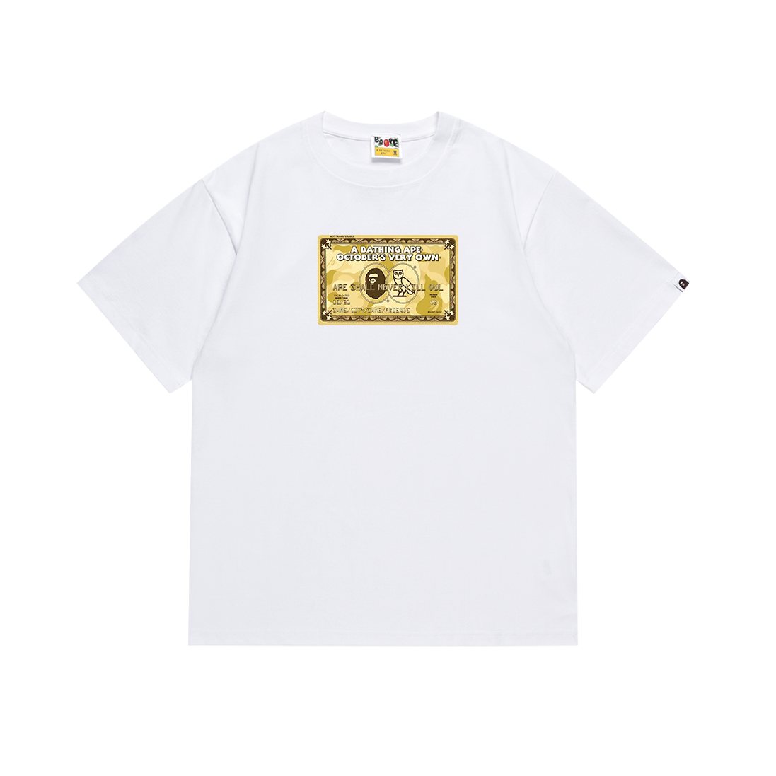 BAPE Gold Bill Graphic Short-Sleeve T-Shirt ¡ª hero