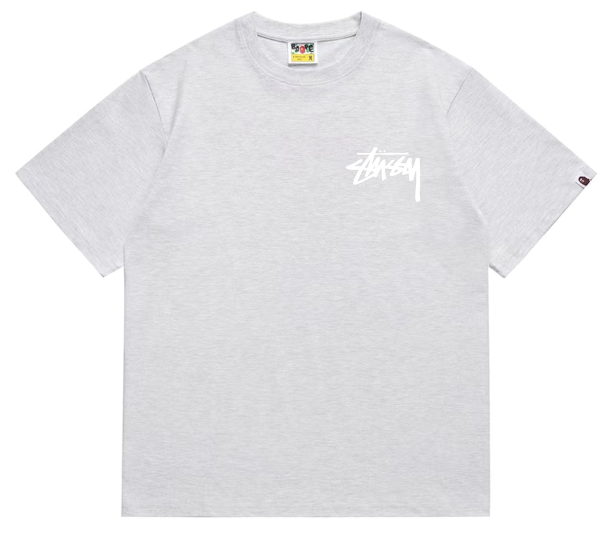 BAPE Stussy-Style Ape Graphic T-Shirt ¡ª front
