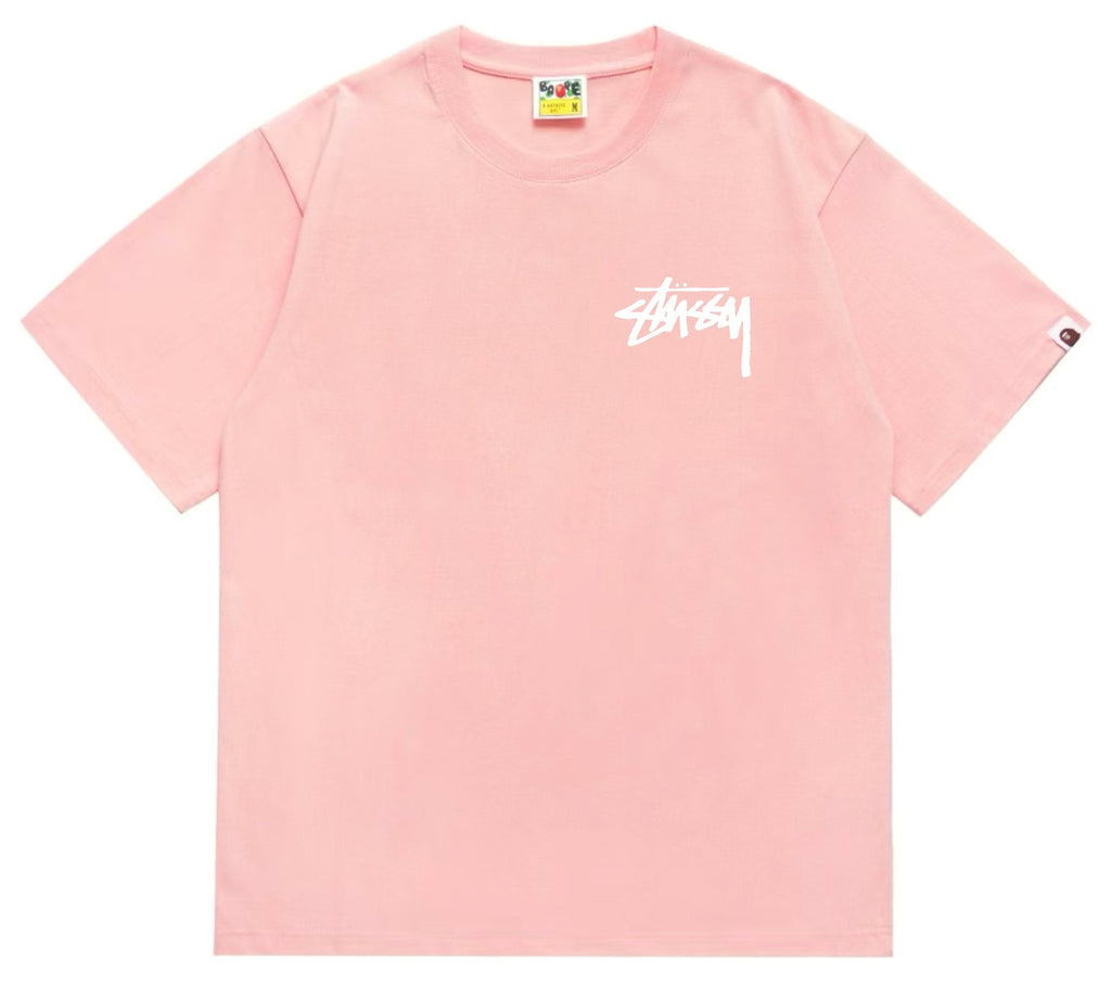 BAPE Stussy-Style Ape Graphic T-Shirt ¡ª front