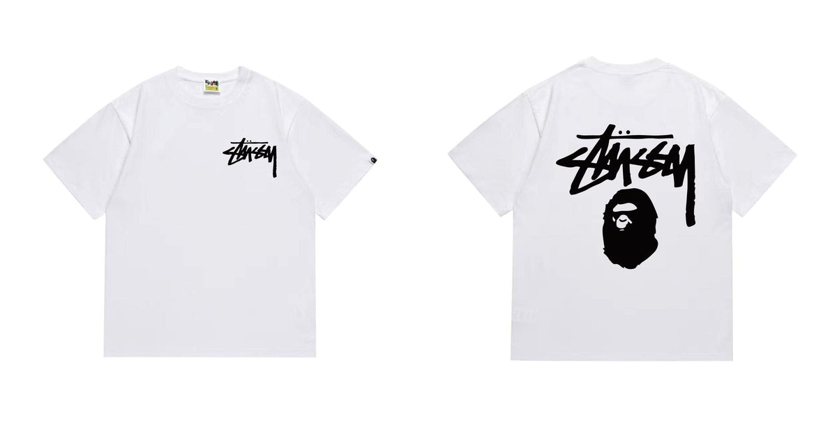 BAPE Ape-Head Back Graphic T-Shirt ¡ª front