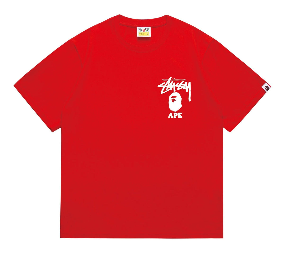BAPE Stussy Graphic Short-Sleeve T-Shirt ¡ª front