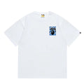 BAPE Blue Camo Black Ape Graphic T-Shirt ¡ª front