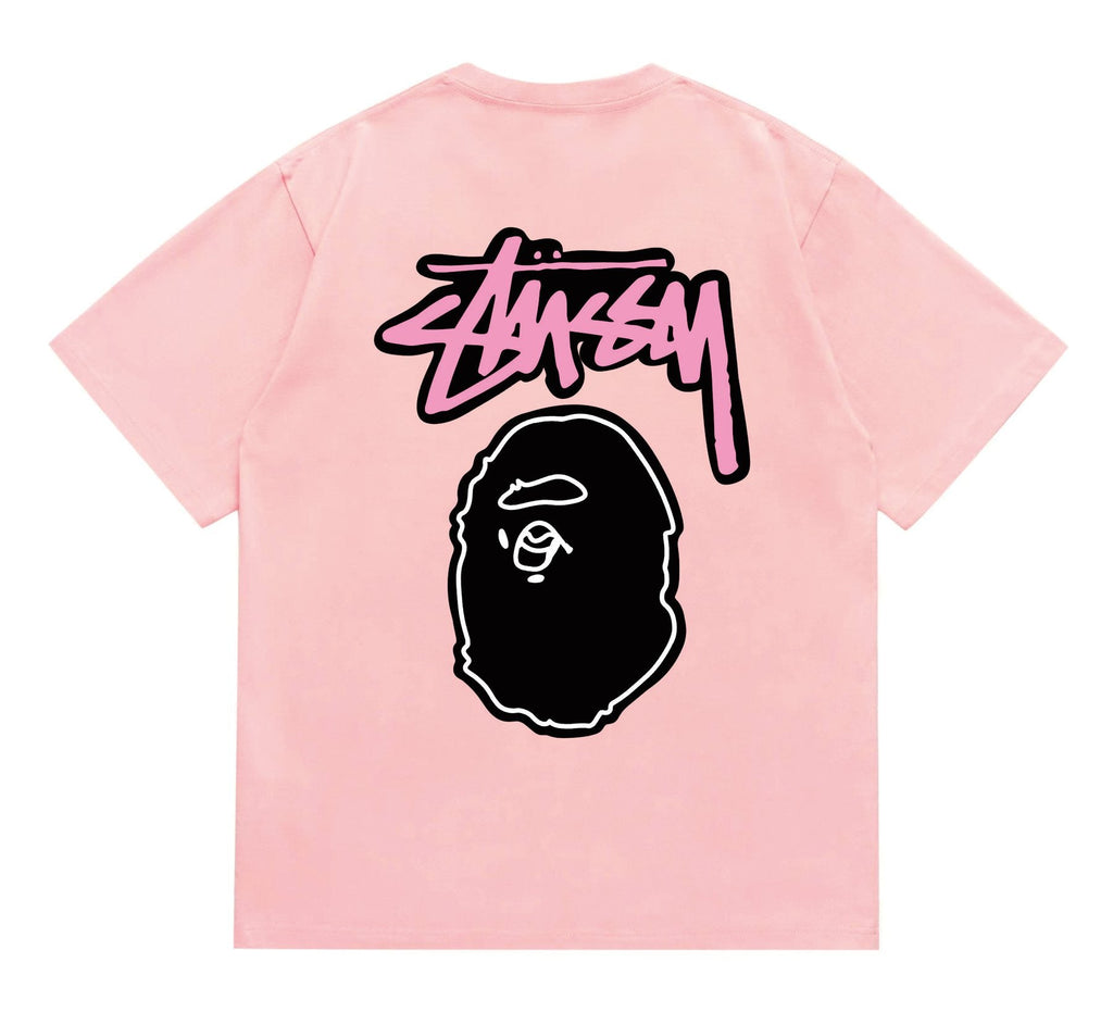 BAPE Dark-Face Graffiti Graphic T-Shirt ¡ª back