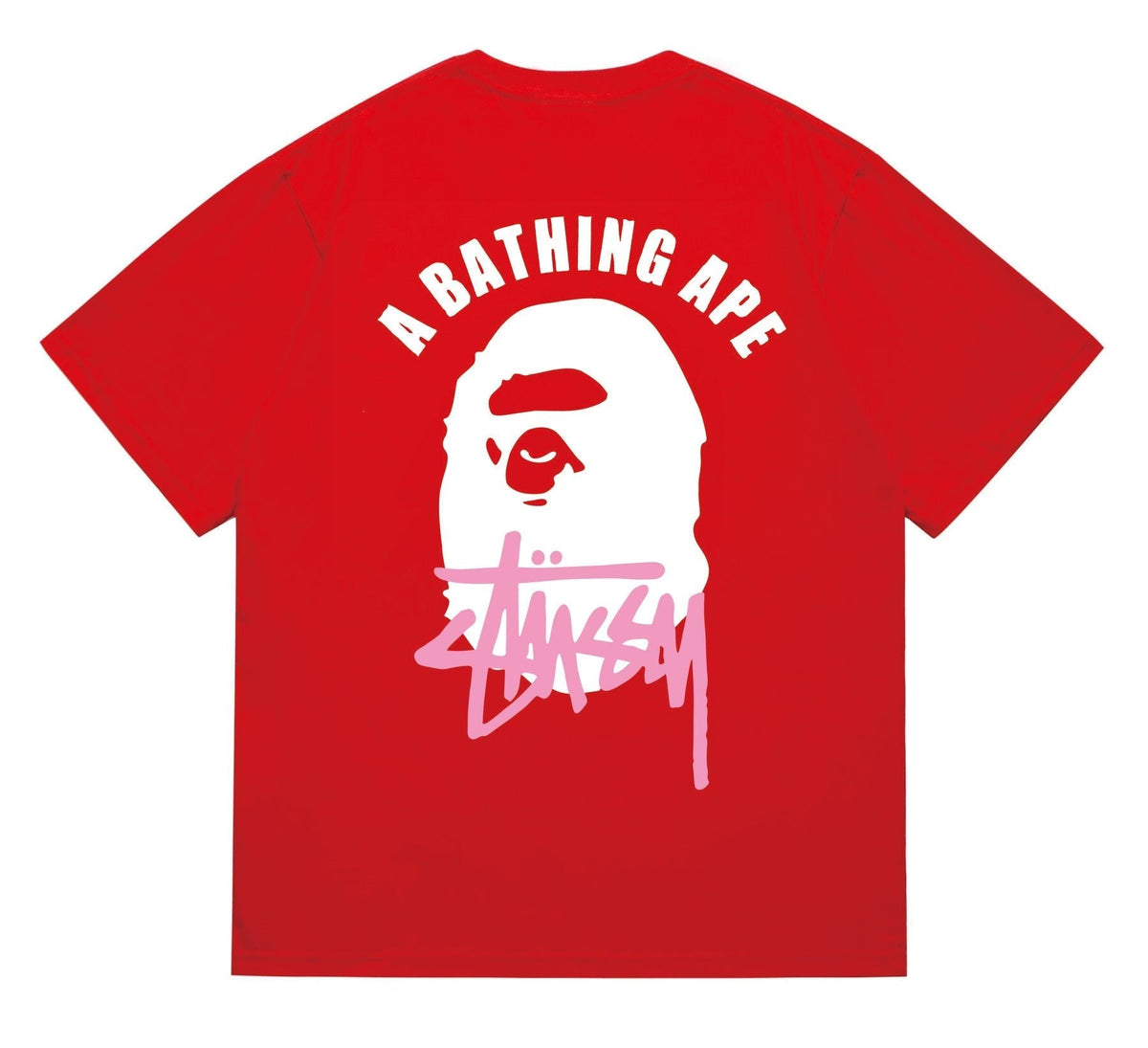 BAPE White Ape Back Graphic T-Shirt ¡ª back