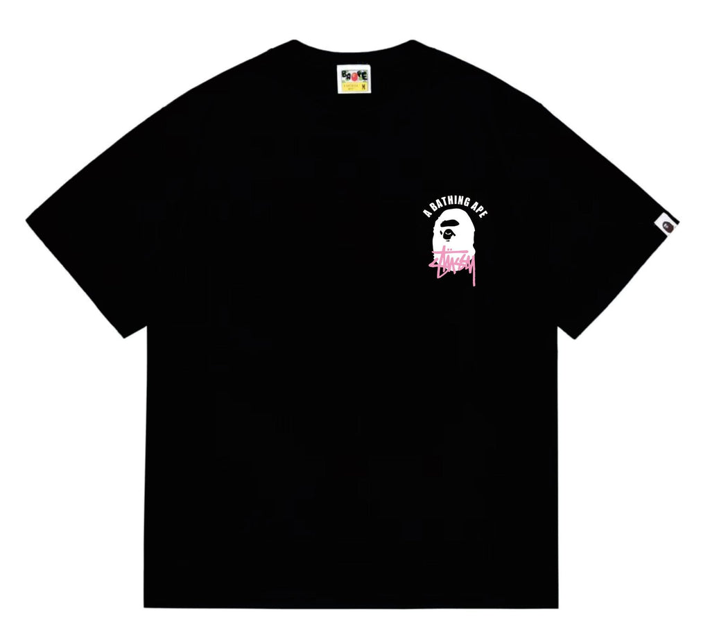 BAPE White Ape Back Graphic T-Shirt ¡ª front