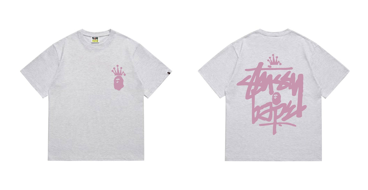 BAPE Crowned Ape Back Graphic Short-Sleeve T-Shirt ¡ª front