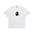 BAPE Burgundy Ape Wordmark Graphic T-Shirt ¡ª front
