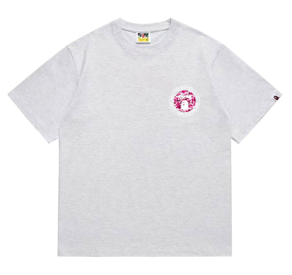 BAPE Light Circular Graphic Short-Sleeve T-Shirt ¡ª front