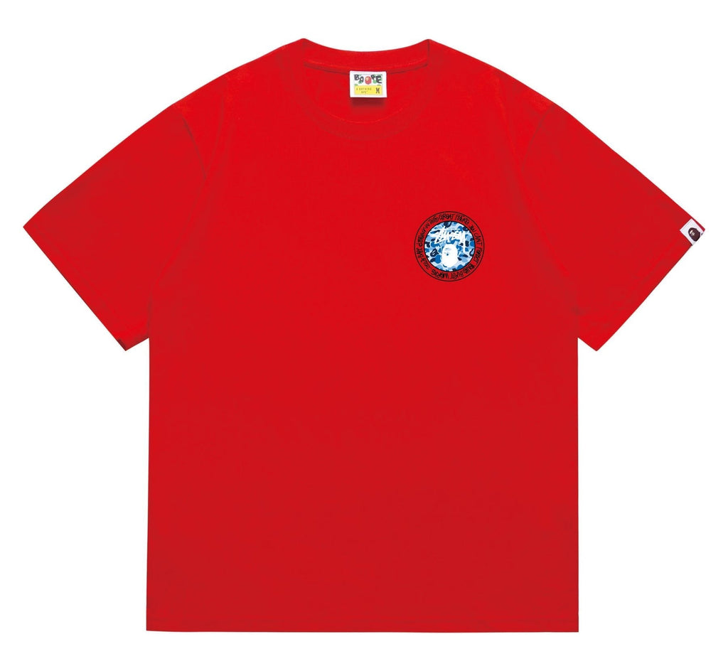 BAPE Circular Camo Back Graphic T-Shirt ¡ª front