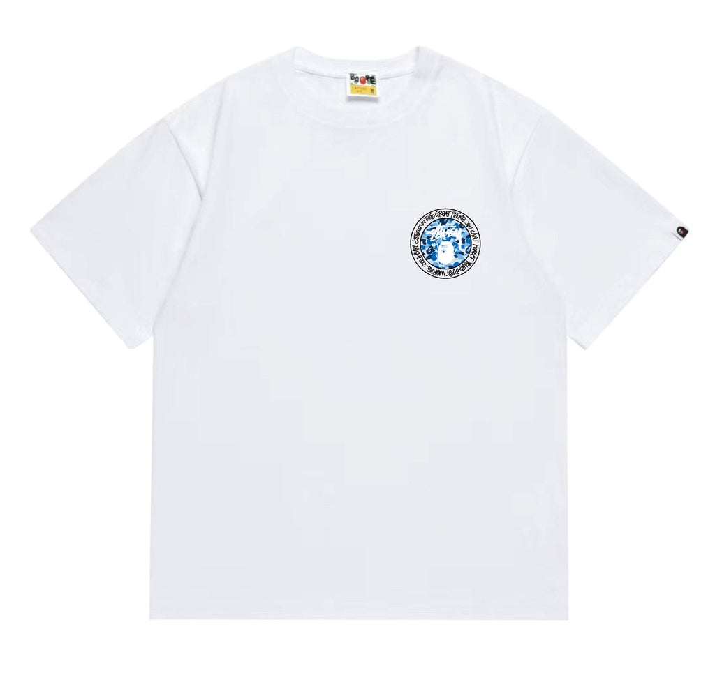 BAPE Circular Camo Back Graphic T-Shirt ¡ª front