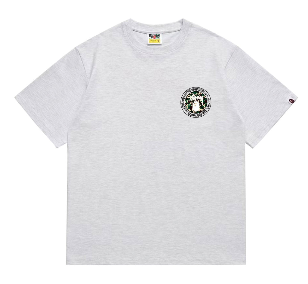 BAPE Circular Camo Graphic T-Shirt ¡ª front