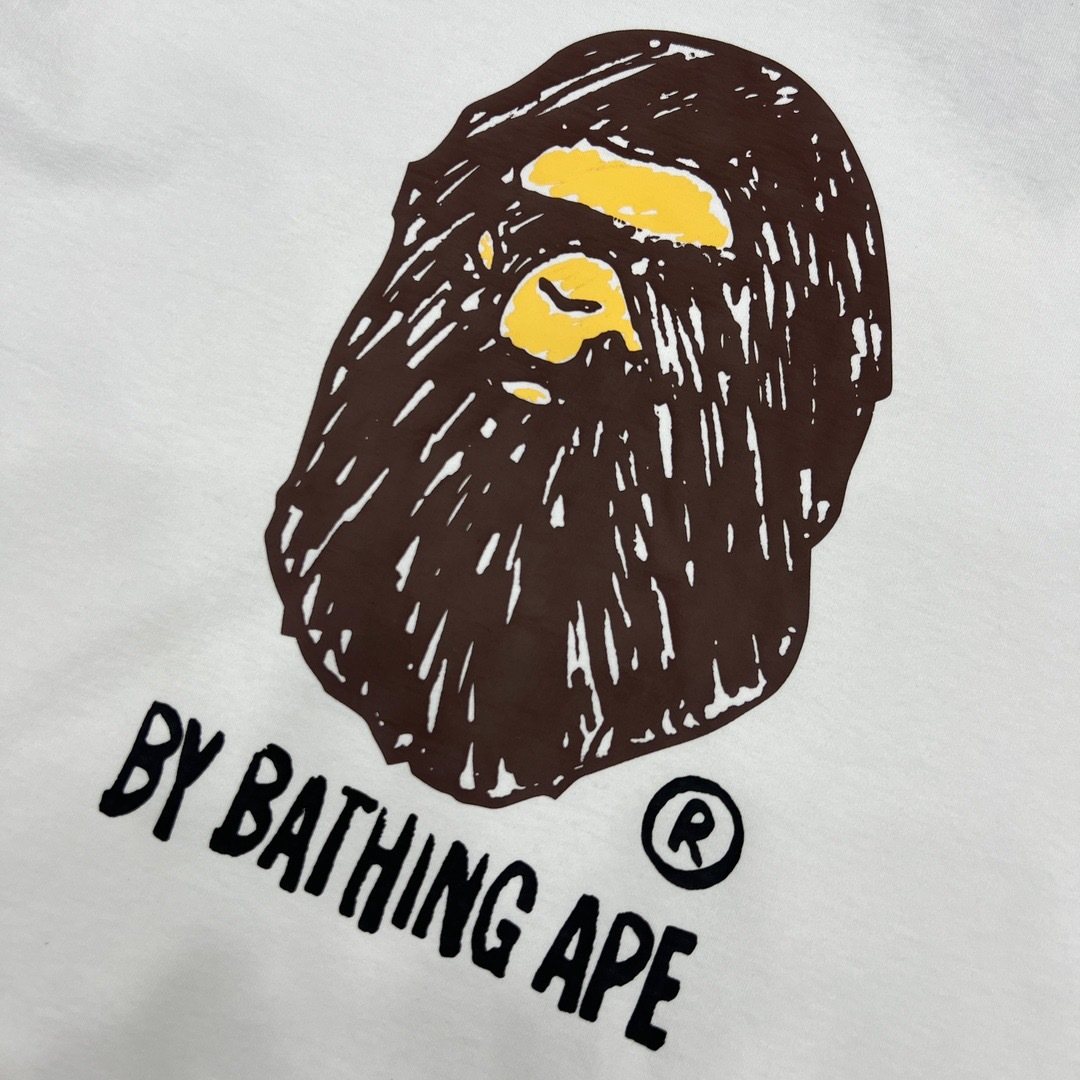 BAPE Ape Face Graphic Short-Sleeve T-Shirt ¡ª detail