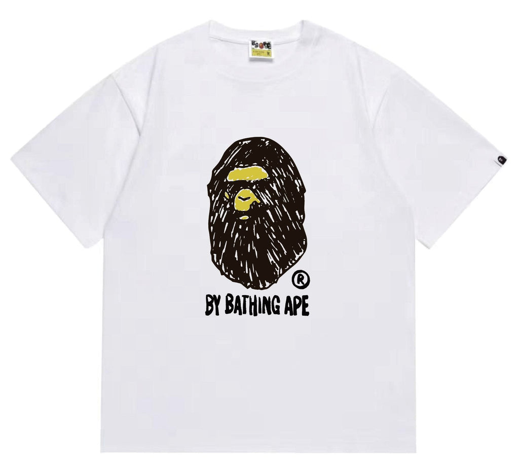 BAPE Ape Face Graphic Short-Sleeve T-Shirt ¡ª front