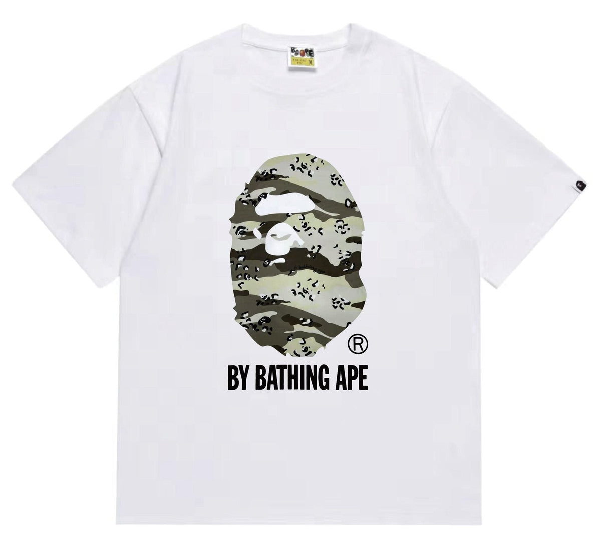BAPE Olive Camo Ape Head Graphic T-Shirt ¡ª hero