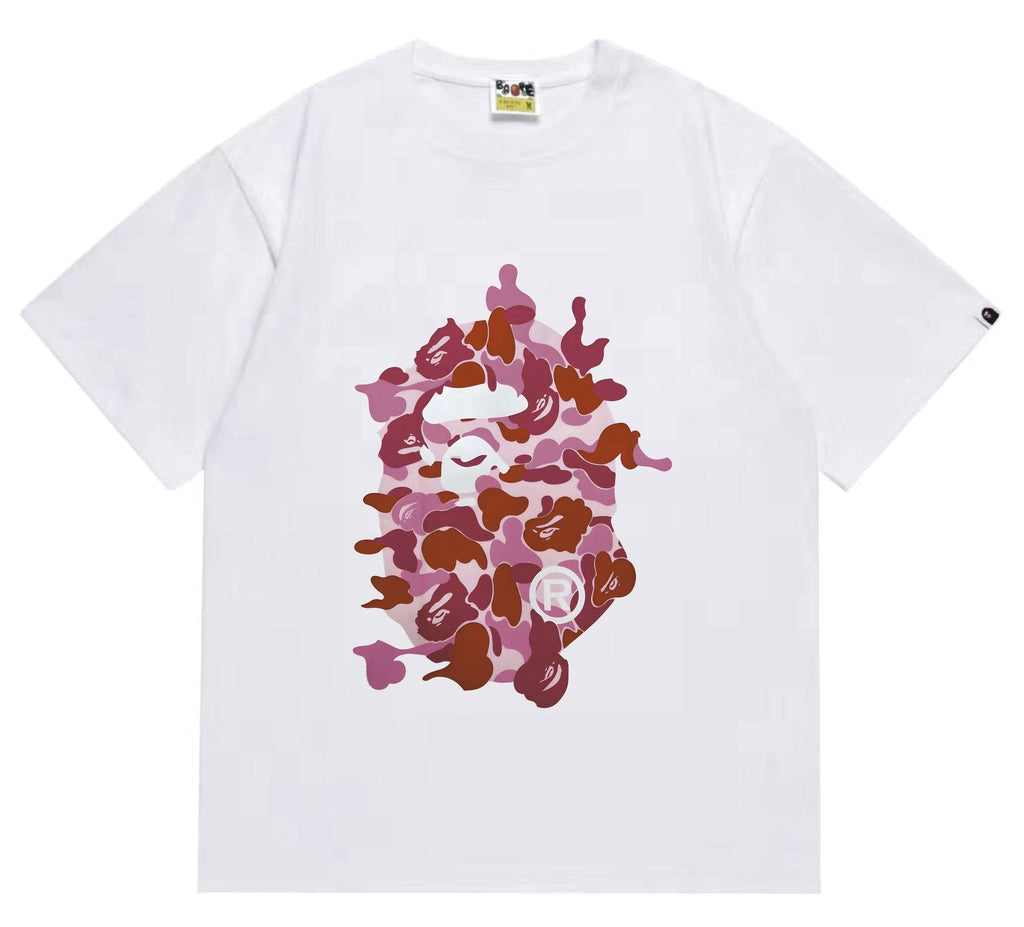 BAPE Camouflage Ape Face Graphic T-Shirt ¡ª hero